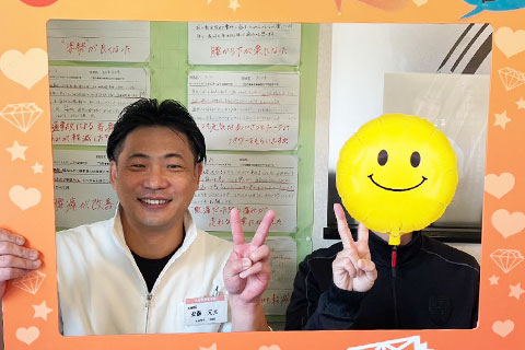 【ぎっくり腰】大分市在住K.A様（40代男性）